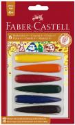 Kredki świecowe Faber-Castell 6 kol