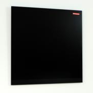 Tablica szklana magnetyczno-suchościeralna MEMOBE 45x45cm czarna