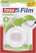 Taśma TESA invisible 19mmx33m mleczna z dyspenserem