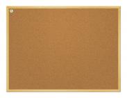 Tablica korkowa 80x120 2x3 w ramie drewnianej 