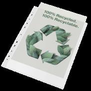 Koszulki A-4 MAXI groszkowe ESSELTE Recycled Premium (100szt) 