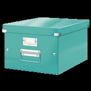 Pudełko do przechowywania A-4 LEITZ Click&Store Wow turkusowe 
