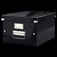Pudełko do przechowywania A-4 LEITZ Click&Store Wow czarne