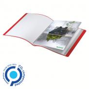 Album ofertowy A-4 LEITZ Recycle 40 koszulek czerwony