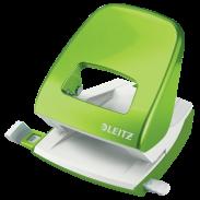Dziurkacz LEITZ WOW 5008 do 30 kartek zielony 