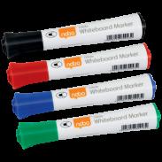 Markery suchościeralne NOBO Glide Ink mix kol (10szt) 
