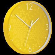 Zegar ścienny LEITZ WOW żółty 