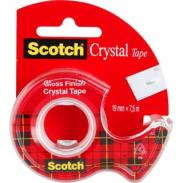 Taśma SCOTCH 19mmx7,5m na podajniku 