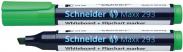 Marker suchościeralny Schneider MAXX 293 ze ściętą końcówką zielony