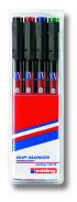 Komplet foliopisów EDDING 141M 1,0mm (4kol)