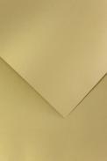 Papier ozdobny - karton A4 220g Iceland Złoty (op=20ark) 