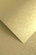 Papier ozdobny - karton A4 220g Olympia Złoty (op=20ark) 