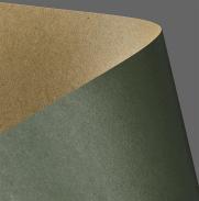 Papier ozdobny - karton A4 275g Kraft Zielony (op=20ark) 