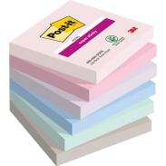 Notes samoprzylepny 76x76mm 6x90kart POST-IT Super Sticky Soulful 