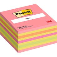 Notes samoprzylepny 76x76mm 450kart POST-IT Cukierkowa różowa 