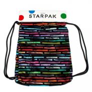 Worek na ramię STARPAK Stripes 