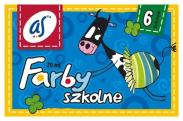 Farby plakatowe AS 6 kolorów po 20ml 