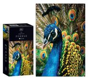 Puzzle INTERDRUK 250 elementów Nature 1 Peacock