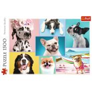 Puzzle TREFL 1500 elementów Słodkie Pieski