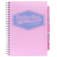 Kołozeszyt A-4 100 kartek w kratkę Pukka Pad 5 przekładek Pastel