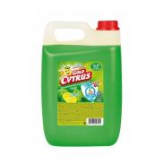 Płyn GOLD CYTRUS do mycia naczyń 5L Cytrynowy