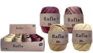 Rafia kolorowa na szpulce INTERDRUK 20m Satin Gold