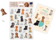 Naklejki INTERDRUK puffy Puppy Sign (30 sztuk)