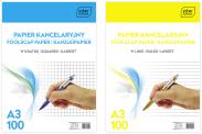 Papier kancelaryjny A-3 100 kartek w kratkę INTERDRUK (1)