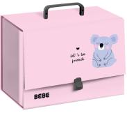 Teczka z rączką C-4 10cm INTERDRUK BEBE Kids Pastel  (1)