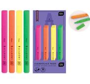 Zakreślacz INTERDRUK ACADEMY Neon różowy (1)