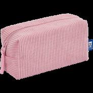 Piórnik saszetka duża bez wyposażenia OXFORD Bloom różowy (1)