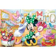 Puzzle TREFL 100 elementów Minnie w salonie kosmetycznym (2)