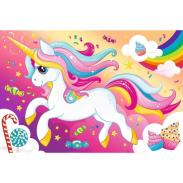 Puzzle TREFL 100 elementów Piękny Jednorożec  (2)