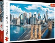 Puzzle TREFL 1000 elementów Most Brookliński (1)