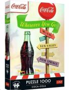 Puzzle TREFL 1000 elementów Premium Coca-Cola Gdziekolwiek (1)