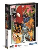 Puzzle CLEMENTONI 1000 elementów Marvel 80 years (1)