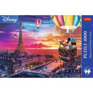 Puzzle TREFL 1000 elementów Mickey w Paryżu (1)
