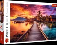 Puzzle TREFL 1000 elementów Rajska Wyspa (1)