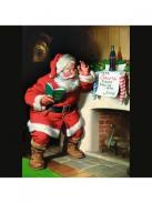Puzzle TREFL 1000 elementów X-MAS Coca-Cola Mikołaj przy kominku (2)