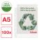 Koszulki A-5 groszkowe ESSELTE  Recycled Premium(100szt) 