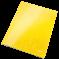 Skoroszyt kartonowy A4 LEITZ WOW żółty