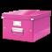 Pudełko do przechowywania A4 LEITZ Click&Store Wow różowe