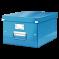Pudełko do przechowywania A4 LEITZ Click&Store Wow niebieskie 