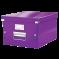 Pudełko do przechowywania A4 LEITZ Click&Store Wow fioletowe 