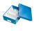 Pudełko do przechowywania z przegródkami LEITZ Click&Store Wow małe niebieskie