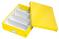 Pudełko do przechowywania z przegródkami LEITZ Click&Store Wow średnie żółte
