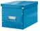 Pudełko do przechowywania uniwersalne LEITZ Click&Store Wow Cube L niebieskie 