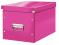 Pudełko do przechowywania uniwersalne LEITZ Click&Store Wow Cube L różowe