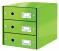 Pojemnik z 3 szufladami LEITZ Click&Store Wow zielony 