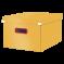 Pudełko do przechowywania LEITZ Click&Store Cosy średnie żółte